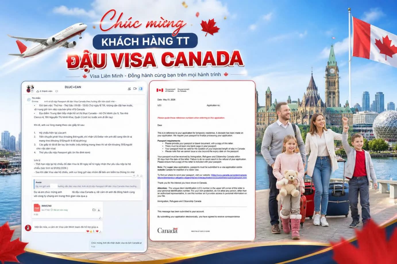 Visa Du Lịch Canada 2026: Hành Trình Anh T.T Từ "Bỡ Ngỡ Dò Xét" Đến Tin Tưởng Tuyệt Đối Cùng Visa Liên Minh