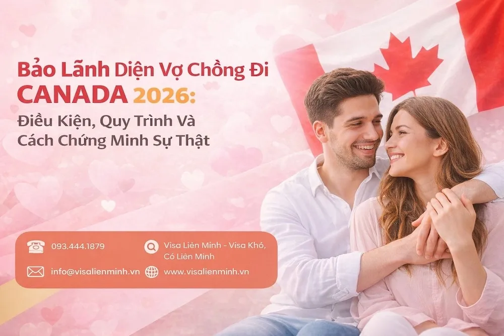 Bảo Lãnh Diện Vợ Chồng Đi Canada 2026: Điều Kiện, Quy Trình Và Cách Chứng Minh Sự Thật