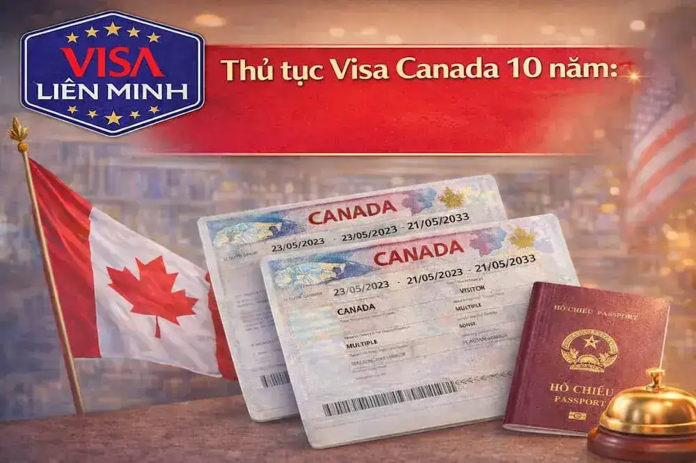 thu tuc visa canada 10 nam