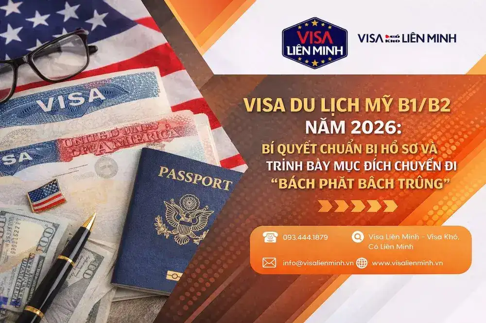 visa du lich my B1/B2